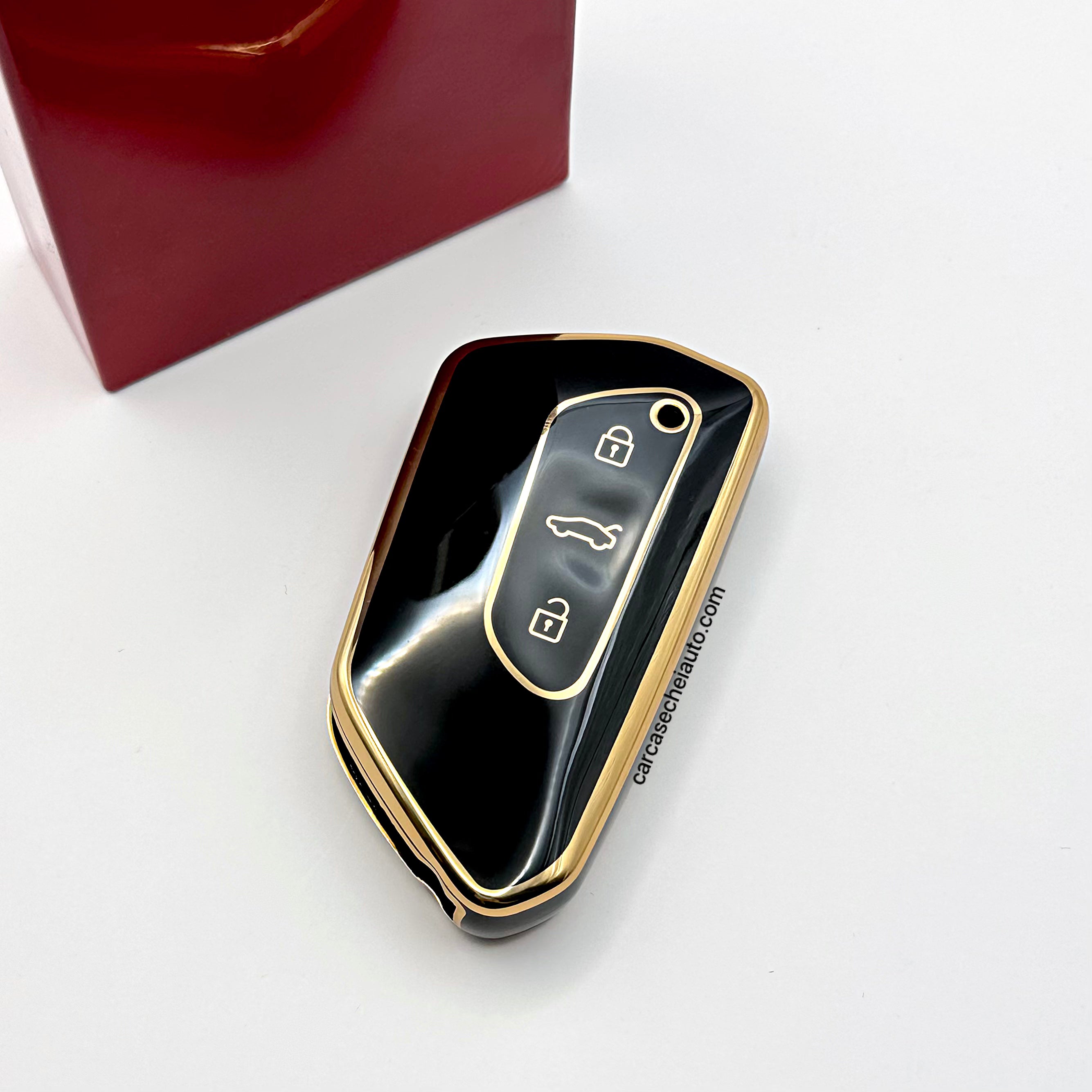 Husa cheie KeylessGo Volkswagen, Skoda, Seat (OFERTA 1+1 GRATIS!!!)