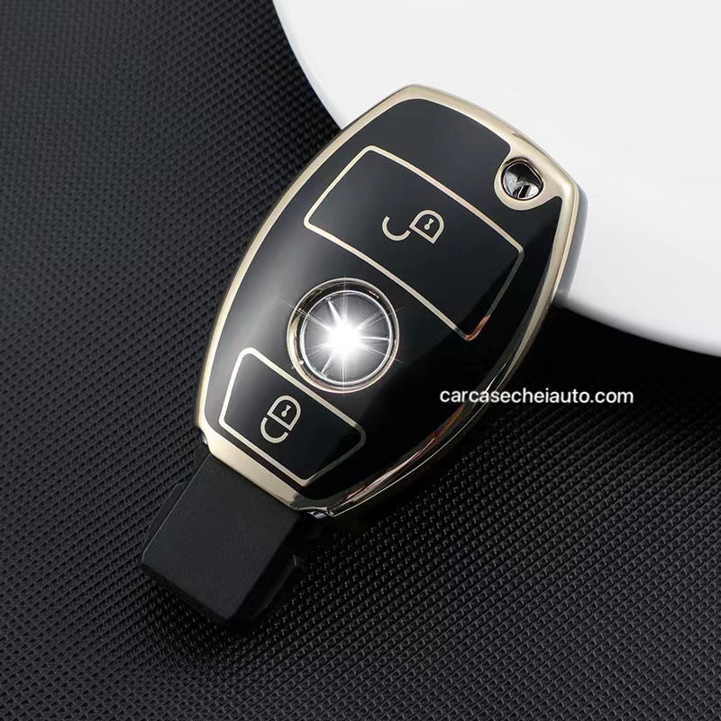 Husa Premium Cheie Mercedes-Benz (OFERTA 1+1 GRATIS!!!)