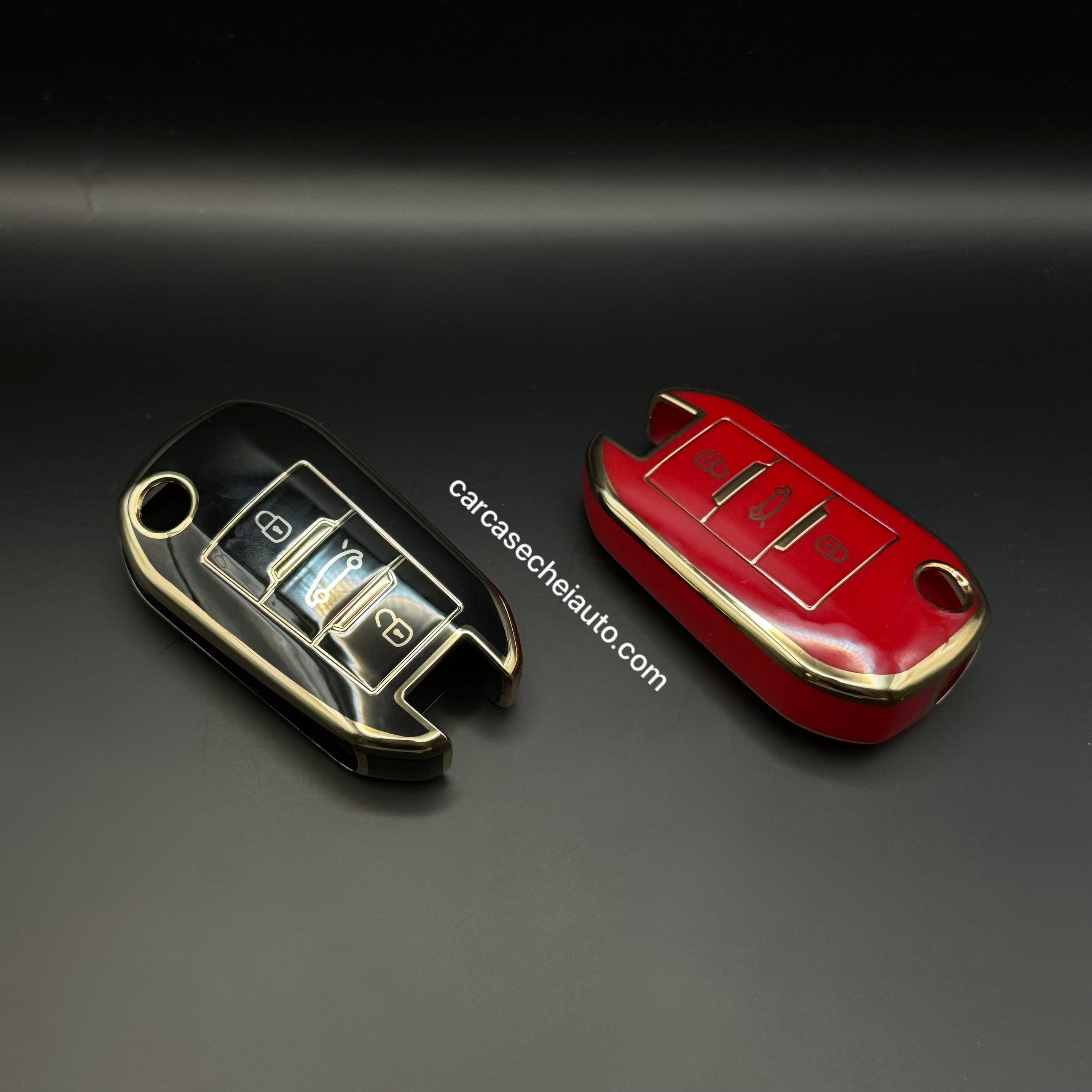 Husa Premium Cheie Peugeot, Citroen (OFERTA 1+1 GRATIS!!!)
