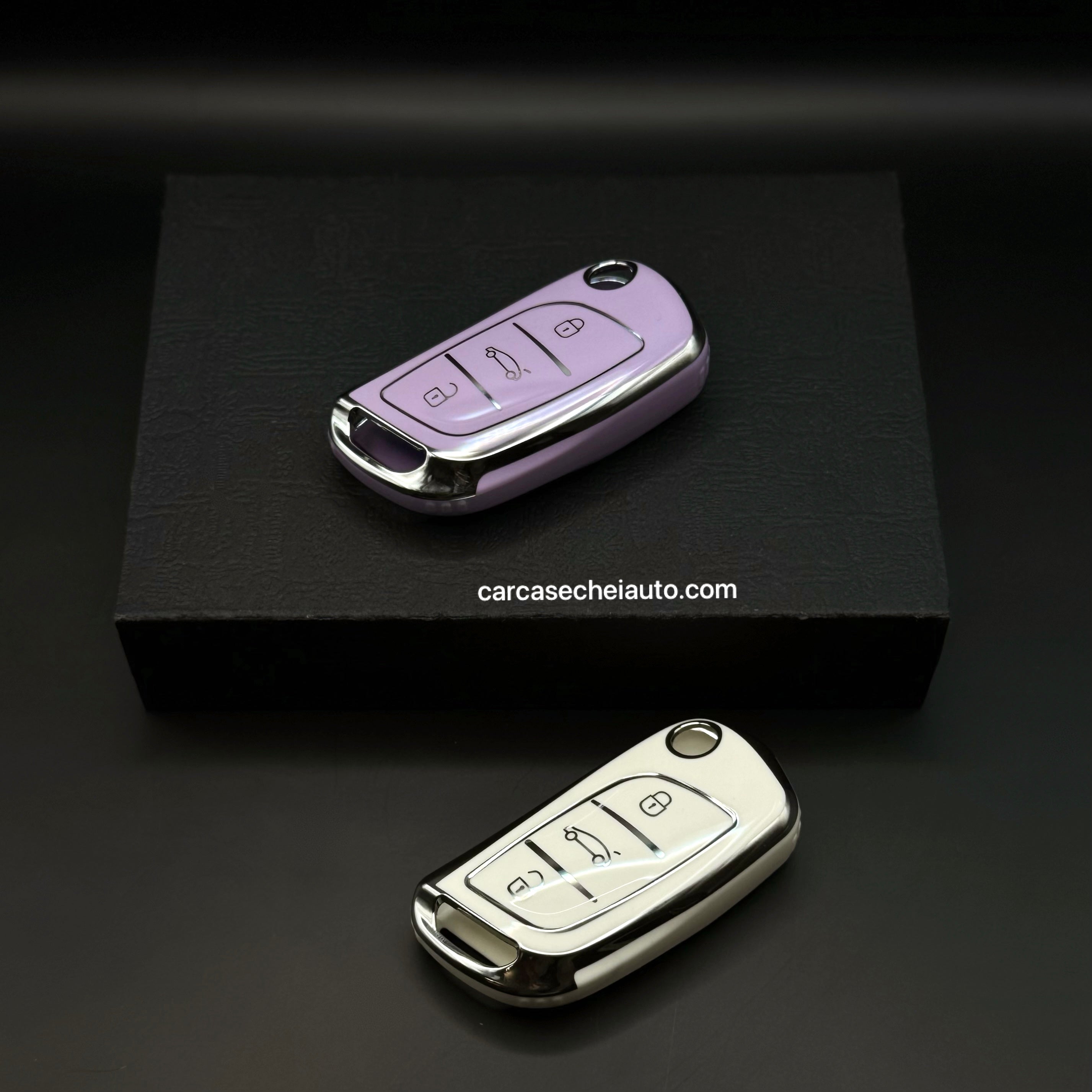 Husa Protector Cheie Peugeot, Citroen (OFERTA 1+1 GRATIS!!!)